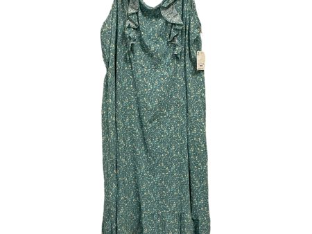 Dress Casual Maxi By Ana In Green, Size: 2x Online now