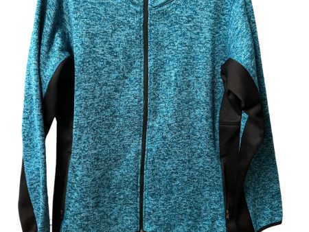 Athletic Jacket By Marc New York In Teal, Size: Xl For Sale