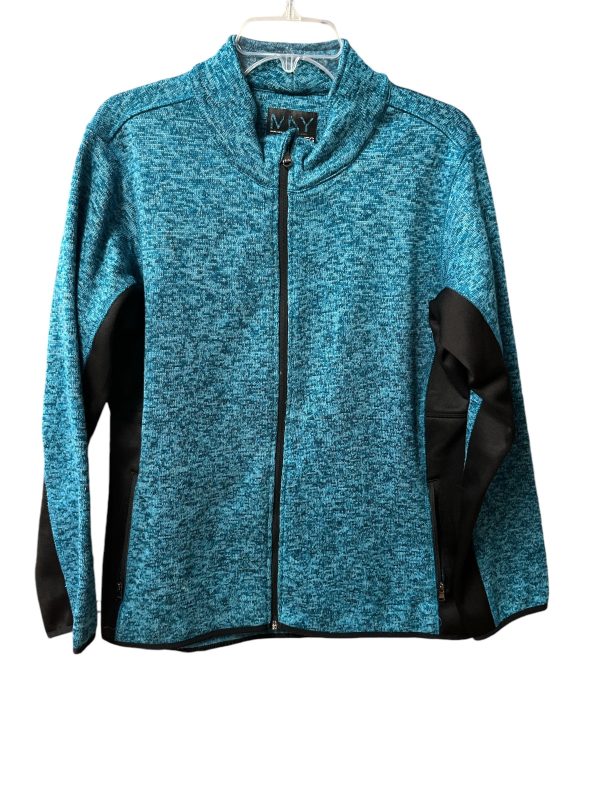 Athletic Jacket By Marc New York In Teal, Size: Xl For Sale