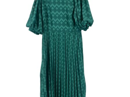 Dress Casual Maxi By Asos In Green, Size: 8 Online