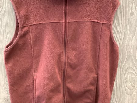 Vest Fleece By Clothes Mentor In Red, Size: Xl Hot on Sale