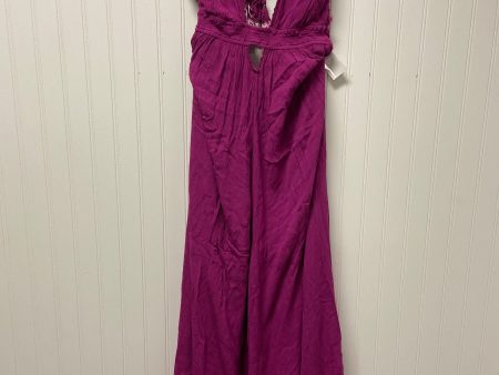 Dress Casual Maxi By Free People In Purple, Size: M Cheap