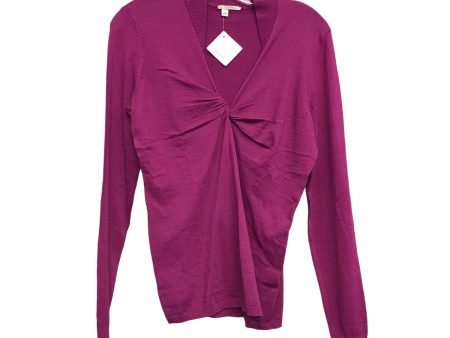 Top Ls By Halogen In Purple, Size:M Online Sale