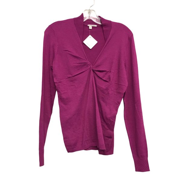 Top Ls By Halogen In Purple, Size:M Online Sale