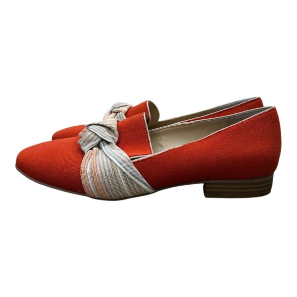 Shoes Flats By Cmc In Orange, Size: 7.5 Online Hot Sale