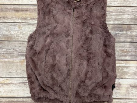 Vest Faux Fur & Sherpa By Sanctuary In Taupe, Size: L Cheap