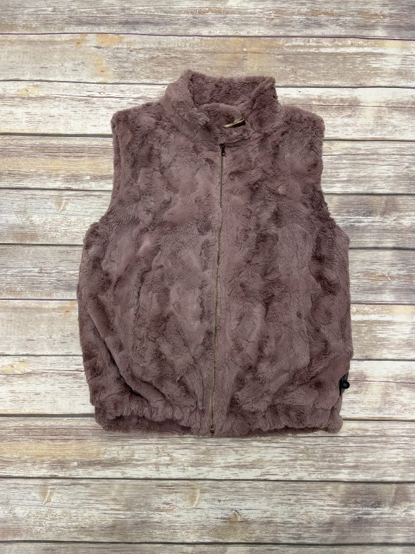 Vest Faux Fur & Sherpa By Sanctuary In Taupe, Size: L Cheap