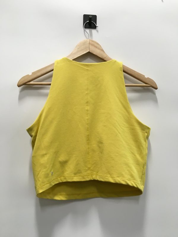 Athletic Tank Top By Old Navy In Yellow, Size: L Cheap