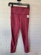 Athletic Leggings By Athleta In Red, Size: 0 Sale