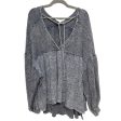 Top Long Sleeve By Clothes Mentor In Grey, Size: M Online Sale