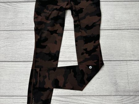 Athletic Leggings By Lululemon In Camoflauge, Size: 2 Sale