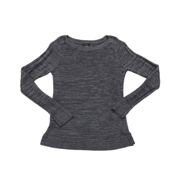 Sweater By Ann Taylor In Grey, Size: S For Discount