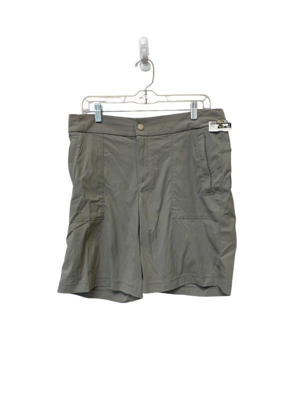 Athletic Shorts By Athleta In Grey, Size: 12 Hot on Sale