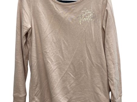 Athletic Top Long Sleeve Crewneck By Old Navy In Pink, Size: M Hot on Sale