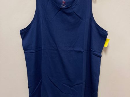 Tank Top By Isaac Mizrahi In Blue, Size: 3x Online Sale