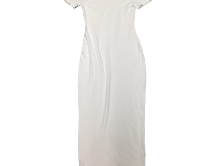 Dress Casual Maxi By Clothes Mentor In White, Size: M For Cheap