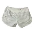 Athletic Shorts By Lululemon In White, Size: M Supply