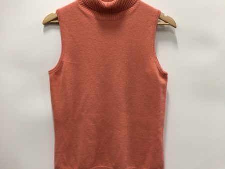 Top Sleeveless By Lord And Taylor In Orange, Size: M For Discount