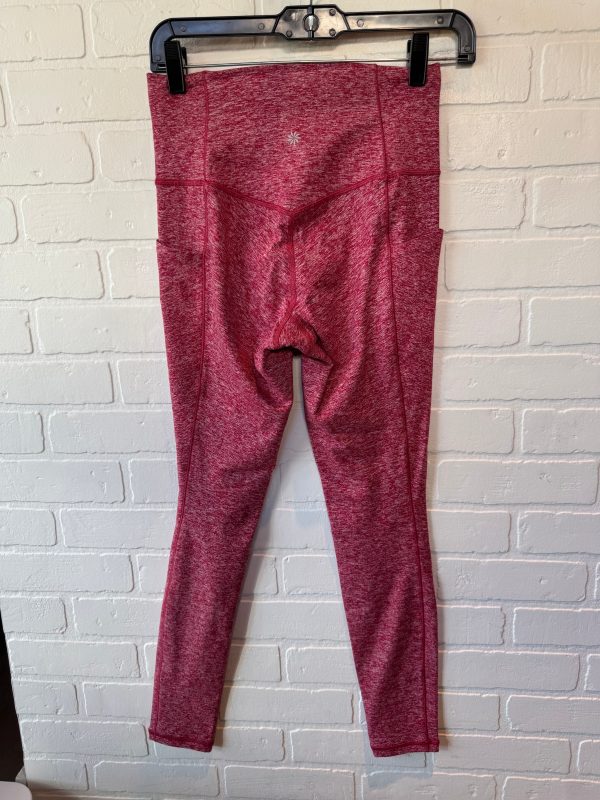 Athletic Leggings By Athleta In Red, Size: 0 Sale