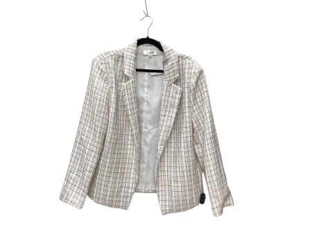 Blazer By Clothes Mentor In Red & White, Size: 1x For Discount