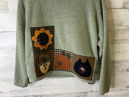 Sweatshirt Collar By Cmf In Green, Size: M Hot on Sale