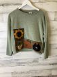 Sweatshirt Collar By Cmf In Green, Size: M Hot on Sale