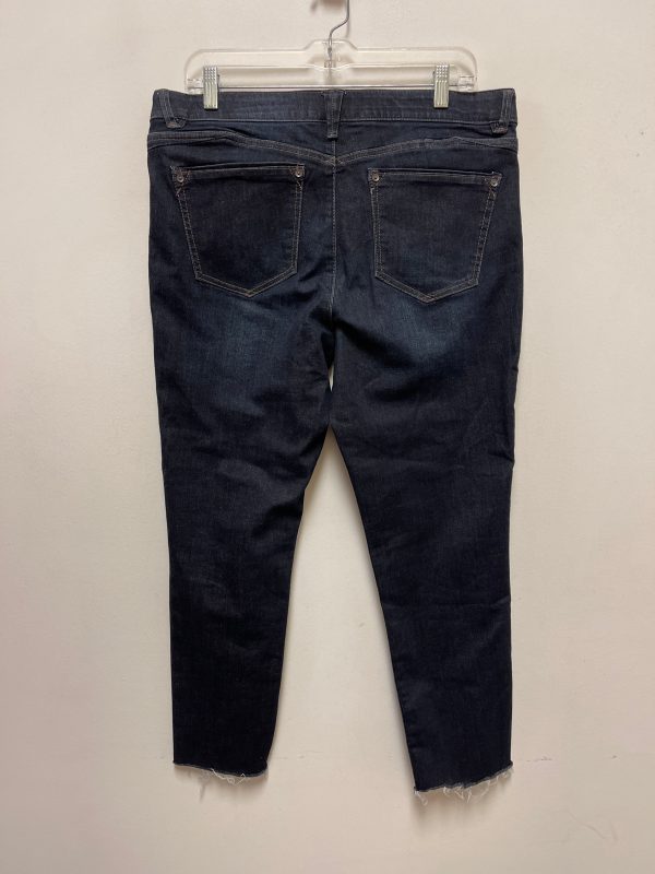 Jeans Skinny By Wit & Wisdom In Blue Denim, Size: 14 Online Hot Sale