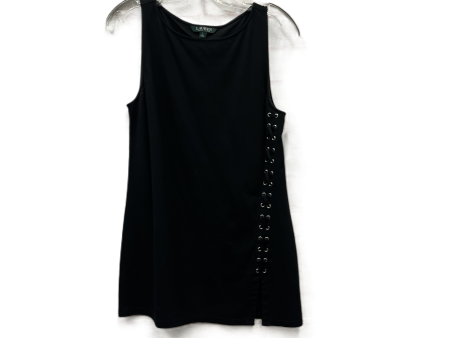 Top Sleeveless By Lauren By Ralph Lauren In Black, Size: S Hot on Sale