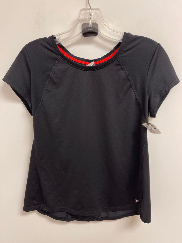 Athletic Top Short Sleeve By Old Navy In Black, Size: M Supply