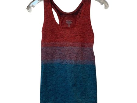 Athletic Tank Top By Athleta In Blue & Red, Size: Xs Online