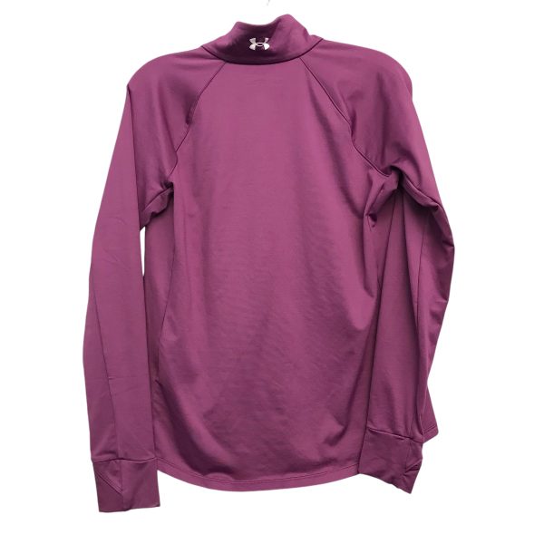 Athletic Top Ls Collar By Under Armour In Purple, Size:L Sale