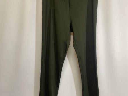 Athletic Leggings By Zobha In Green, Size: Xl Discount