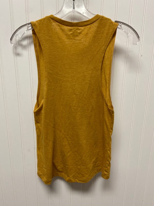 Top Sleeveless Basic By Disney Store In Yellow, Size: S Cheap