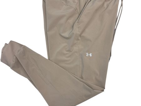 Athletic Pants By Under Armour In Tan, Size: M Hot on Sale