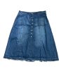 Skirt Maxi By Lane Bryant In Blue Denim, Size: 24 Supply