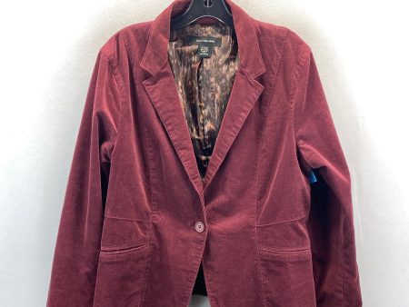 Blazer By Calvin Klein In Red, Size: Xl Sale