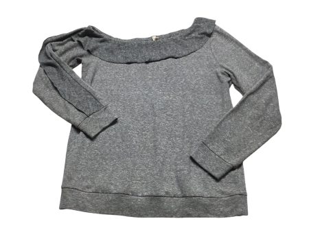 Sweater By Clothes Mentor In Grey, Size: S For Discount