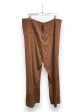 Athletic Pants By Athleta In Brown, Size: 3x Cheap