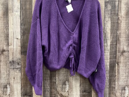 Sweater By Divided In Purple, Size: Xl Online now