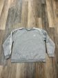 Athletic Sweatshirt Crewneck By Adidas In Grey, Size: Xl Online now