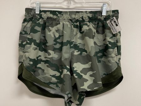 Athletic Shorts By Athletic Works In Camouflage Print, Size: L Cheap