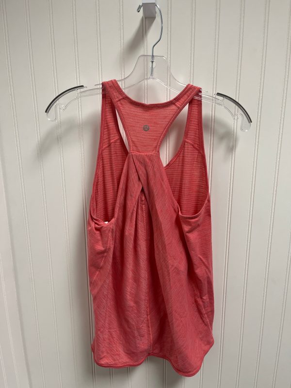 Athletic Tank Top By Lululemon In Red, Size: M Cheap