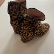 Boots Ankle Heels By J Crew In Animal Print, Size: 8 Hot on Sale