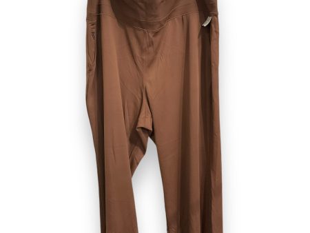 Athletic Pants By Athleta In Brown, Size: 3x Cheap