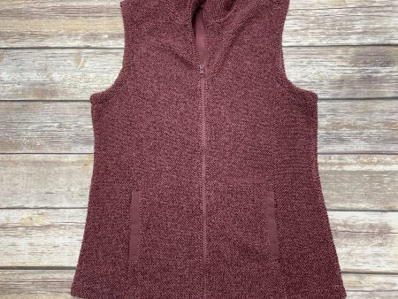 Vest Fleece By Balance Collection In Mauve, Size: S Sale