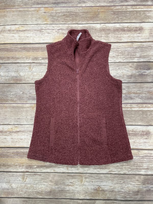 Vest Fleece By Balance Collection In Mauve, Size: S Sale