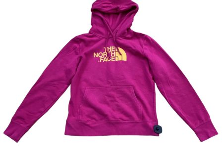 Athletic Sweatshirt Hoodie By The North Face In Pink, Size: M Sale