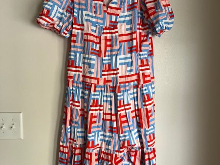 Dress Casual Maxi By Emily McCarthy In Multi-colored, Size: Xxs For Sale