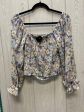 Blouse Long Sleeve By Pleione In Floral Print, Size: S Supply