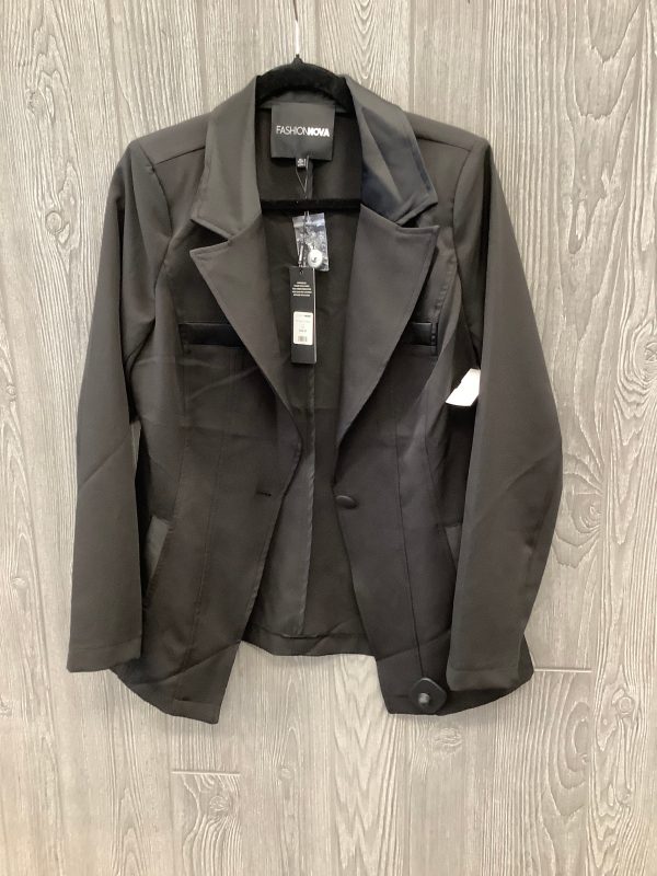 Blazer By Fashion Nova In Black, Size: M For Cheap